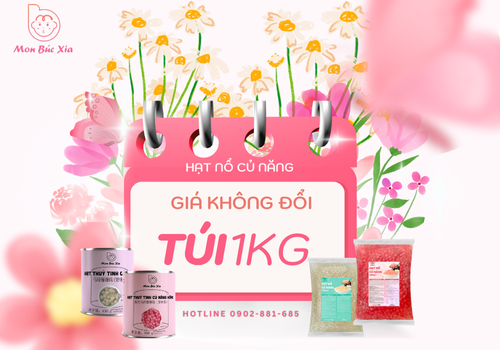 Hạt nổ củ năng túi 1kg