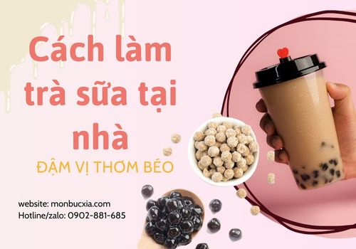 Cách làm trà sữa tại nhà